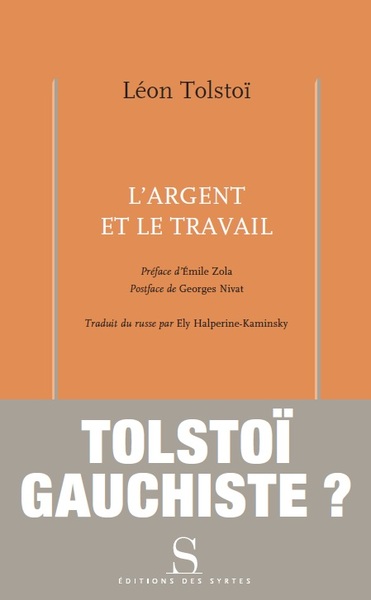 ARGENT ET LE TRAVAIL