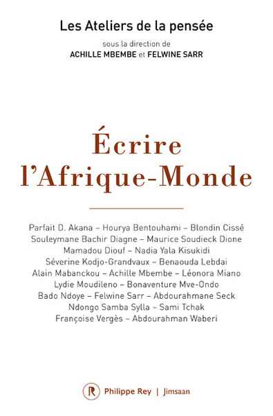 ECRIRE L´AFRIQUE-MONDE