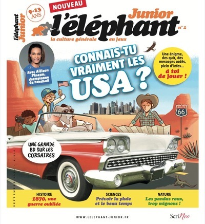 L´ELEPHANT JUNIOR - NUMERO 2 - CONNAIS - TU VRAIMENT LES USA?