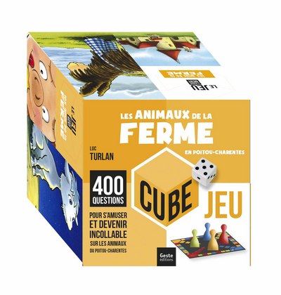 ANIMAUX DE LA FERME CUBE