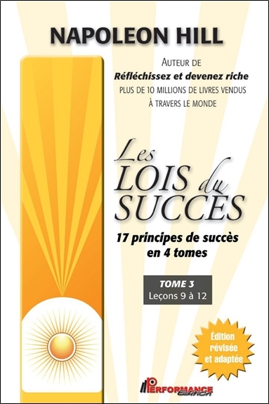 LOIS DU SUCCES - TOME 3 - LECONS 9 A 12
