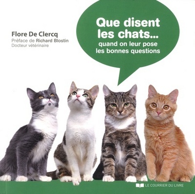 QUE DISENT LES CHATS ...QUAND ON LEUR POSE LES BONNES QUESTIONS