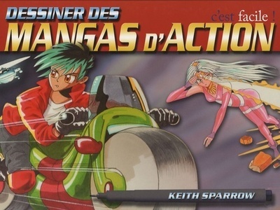 DESSINER DES MANGAS D´ACTION C´EST FACILE