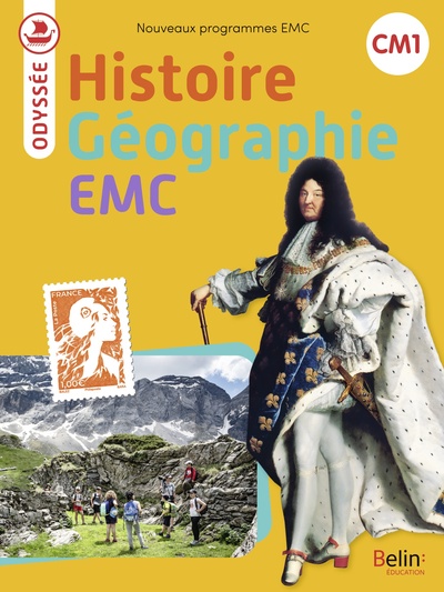 ODYSSEE - MANUEL D´HISTOIRE GEOGRAPHIE EMC CM1 NOUVELLE EDITION 2024