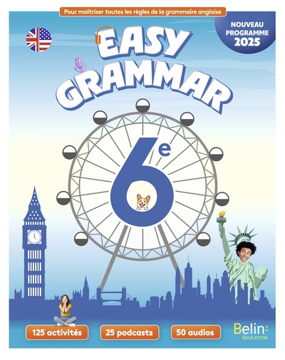 CAHIER ANGLAIS 6E EASY GRAMMAR