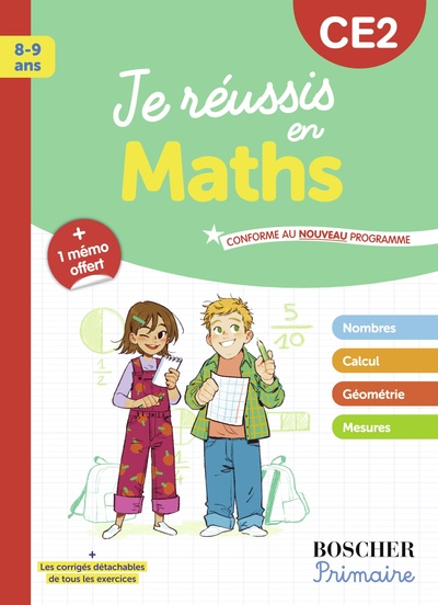 JE REUSSIS EN MATHS CE2 - NOUVELLE EDITION 2025