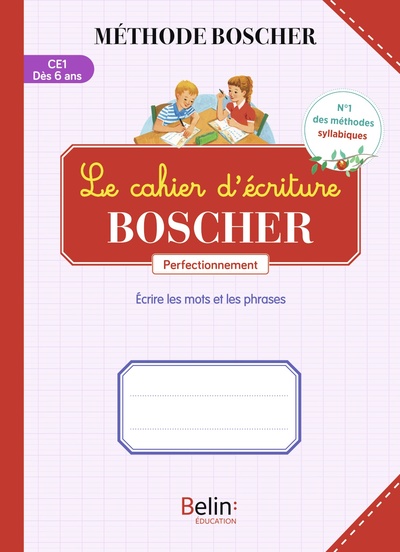 CAHIER D´ECRITURE BOSCHER - PERFECTIONNEMENT