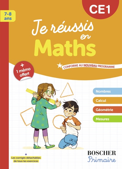 JE REUSSIS EN MATHS CE1 - NOUVELLE EDITION 2025
