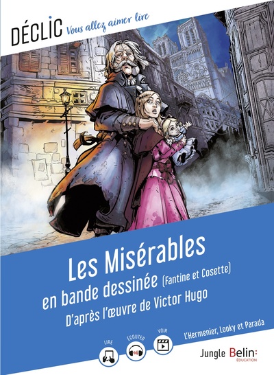 MISERABLES EN BANDE DESSINEE - (FANTINE ET COSETTE)