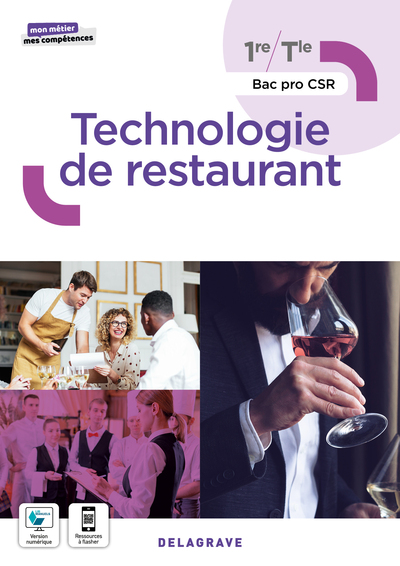 TECHNOLOGIE DE RESTAURANT 1RE, TLE BAC PRO CSR (2022) - POCHETTE ELEVE
