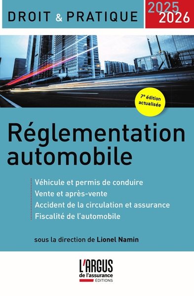 REGLEMENTATION AUTOMOBILE 2025-2026