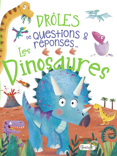 DINOSAURES -DROLES DE QUESTIONS & REPONSES