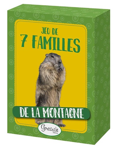 1- DE LA MONTAGNE - JEU DE 7 FAMILLES 44 CARTES