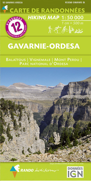 12 GAVARNIE / ORDESA 1/50.000