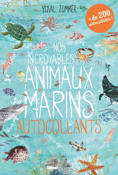 NOS INCROYABLES DOCUMENTAIRES - NOS INCROYABLES ANIMAUX MARINS AUTOCOLLANTS
