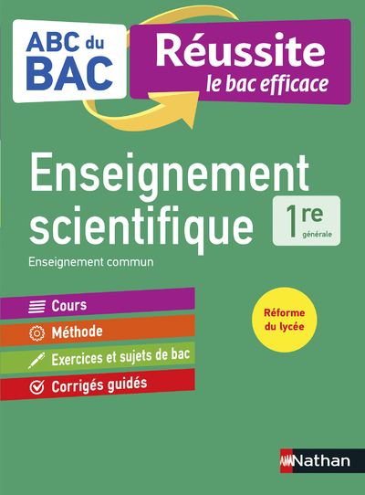 ABC REUSSITE ENSEIGNEMENT SCIENTIFIQUE 1RE