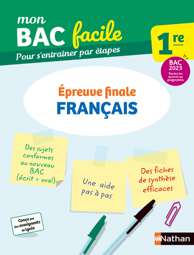 MON BAC FACILE LYCEE FRANCAIS 1RE NOVELLES OEUVRES AU PROGRAMME