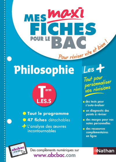 MES MAXI FICHES PHILOSOPHIE TERM L-ES-S - VOL6