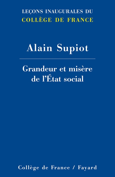 GRANDEUR ET MISERE DE L´ETAT SOCIAL