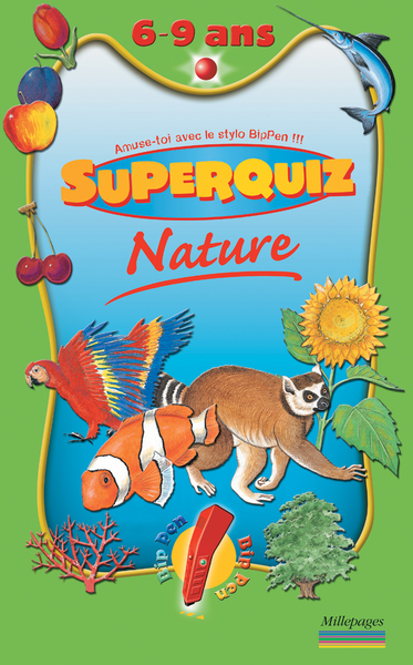 COFFRET NATURE SUPERQUIZ 6/9 ANS