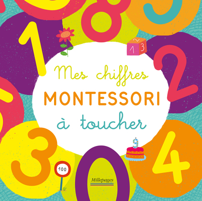 MES CHIFFRES MONTESSORI A TOUCHER - ED. MILLEPAGES