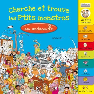 CHERCHE ET TROUVE LES P´TITS MONSTRES EN VADROUILLE