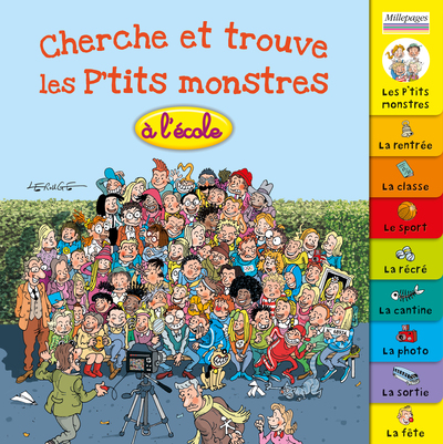 CHERCHE ET TROUVE  P´TITS MONSTRES A L´ECOLE - MILLEPAGES