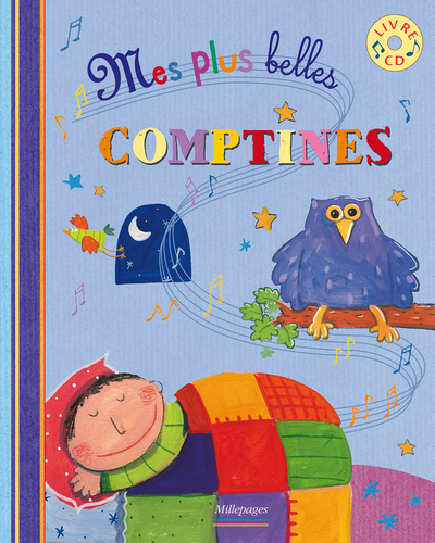 MES PLUS BELLES COMPTINES + CD/MILLEPAGES  ED. 2009