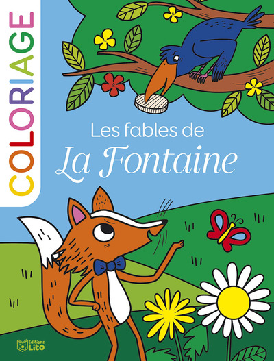 JE COLORIE FABLE DE LA FONTAIN