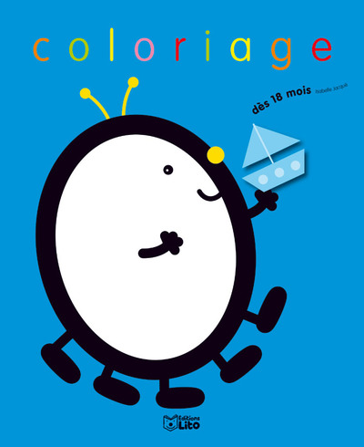 A 18 MOIS JE COLORIE : PETIT OEUF