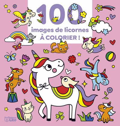 100 IMAGES A COLORIER LICORNES