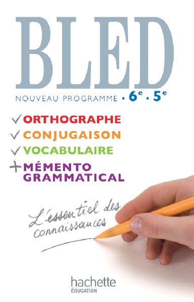 BLED 6E/5E LIVRE ELEVE EDITION 2009