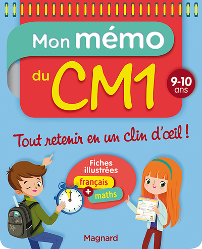 MON MEMO DU CM1 9 10 ANS