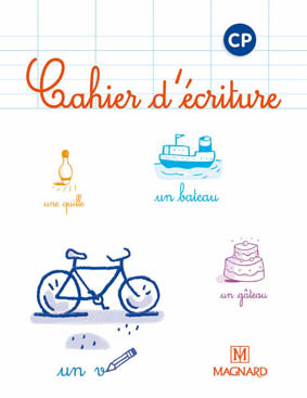 CAHIER D' ECRITURE CP
