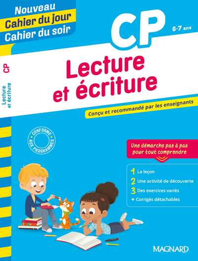 NOUVEAU CAHIER DU JOUR CAHIER DU SOIR 2020 LECTURE ET ECRITURE CP 6-7 ANS