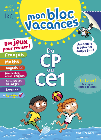 MON BLOC VACANCES CP - CE1