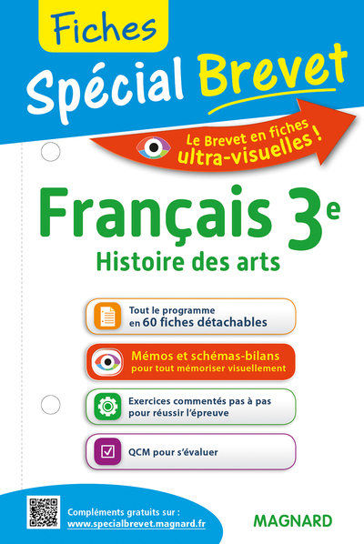 FICHES SPECIAL BREVET FRANCAIS (+HISTOIRE DES ARTS) 3E