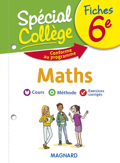 SPECIAL COLLEGE FICHES MATHS 6E ED. 2019