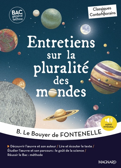 ENTRETIENS SUR LA PLURALITE DES MONDES - BAC FRANCAIS 1RE 2026 - CLASSIQUES ET CONTEMPORAINS - OEUVR