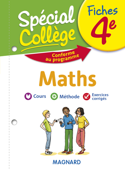 SPECIAL COLLEGE FICHES MATHS 4E ED. 2019