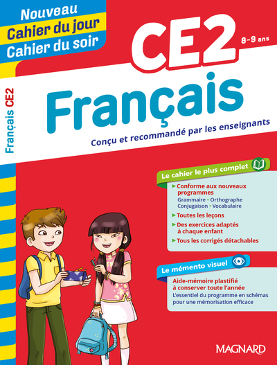 CAHIER DU JOUR CAHIER DU SOIR FRANCAIS CE2 2019