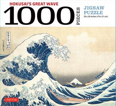HOKUSAI´S GREAT WAVE JIGSAW PUZZLE - 1000 PIECES /ANGLAIS