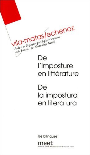 DE L´IMPOSTURE EN LITTERATURE