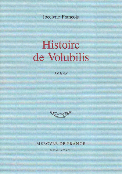 HISTOIRE DE VOLUBILIS