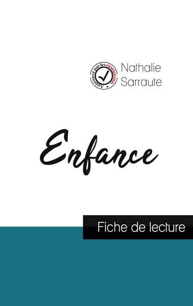 ENFANCE DE NATHALIE SARRAUTE (FICHE DE LECTURE ET ANALYSE COMPLETE DE L´OEU
