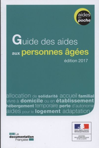 GUIDE DES AIDES AUX PERSONNES AGEES