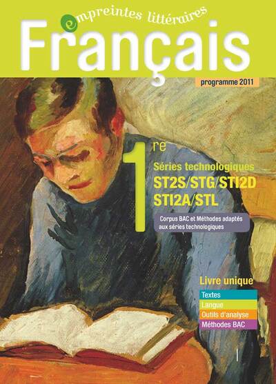 FRANCAIS 1ERE SERIES TECHNOLOGIES - EMPREINTES LITTERAIRES
