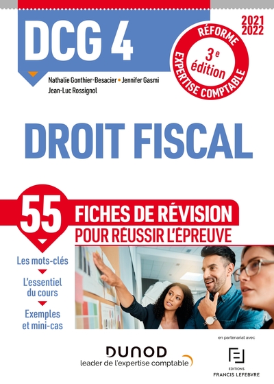 DCG 4 DROIT FISCAL - FICHES DE REVISION - 2021-2022