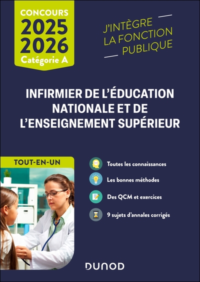 CONCOURS INFIRMIER DE L´EDUCATION NATIONALE ET DE L´ENSEIGNEMENT SUPERIEUR 2025-2026 - CONCOURS EXTE