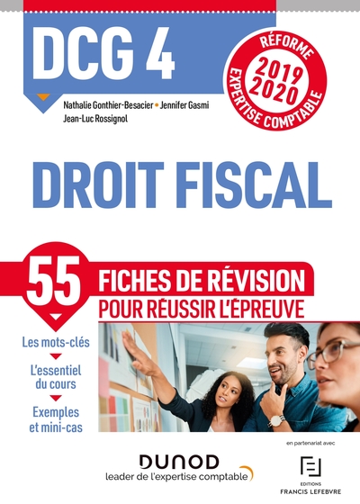 DCG 4 DROIT FISCAL - FICHES DE REVISION - REFORME 2019/2020 - REFORME EXPER